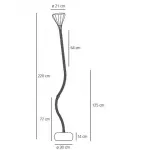 Торшер Pipe Terra Floor Lamp от ImperiumLoft