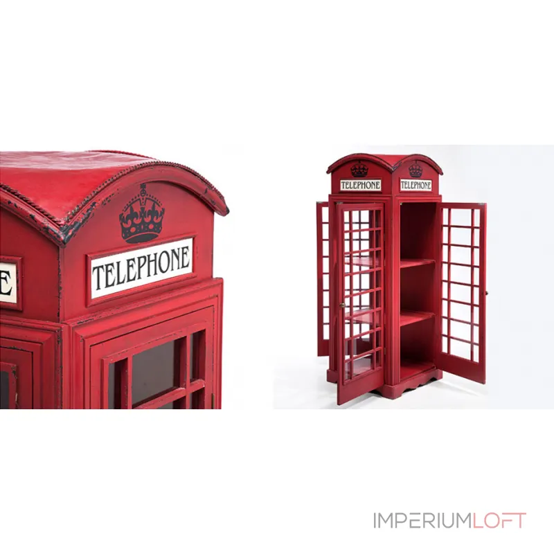 Витрина "Телефонная будка" London telephone box от ImperiumLoft