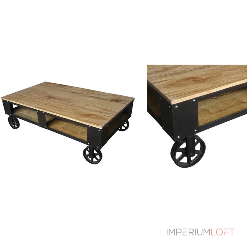 Кофейный стол Rolling Coffee Table от ImperiumLoft