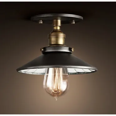 Потолочный светильник 20th c.Factory Filament Reflector Потолочный светильник 20th c.Factory Filament Reflector