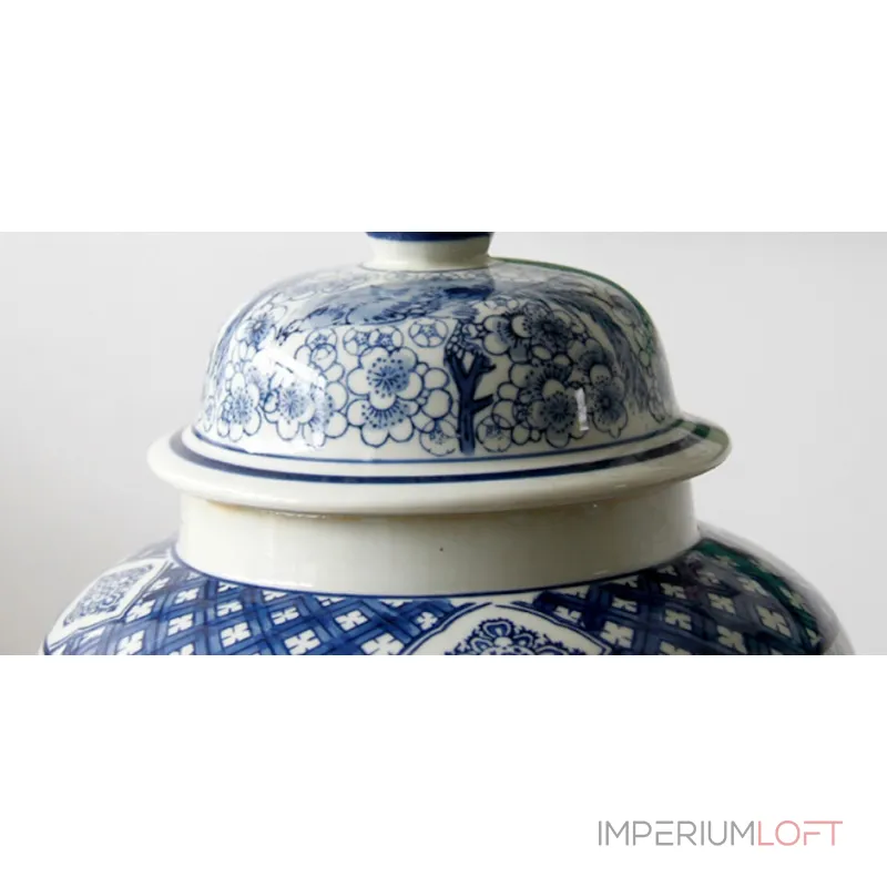 Китайская чайная ваза Blue birds от ImperiumLoft Китайская чайная ваза Blue birds от ImperiumLoft
