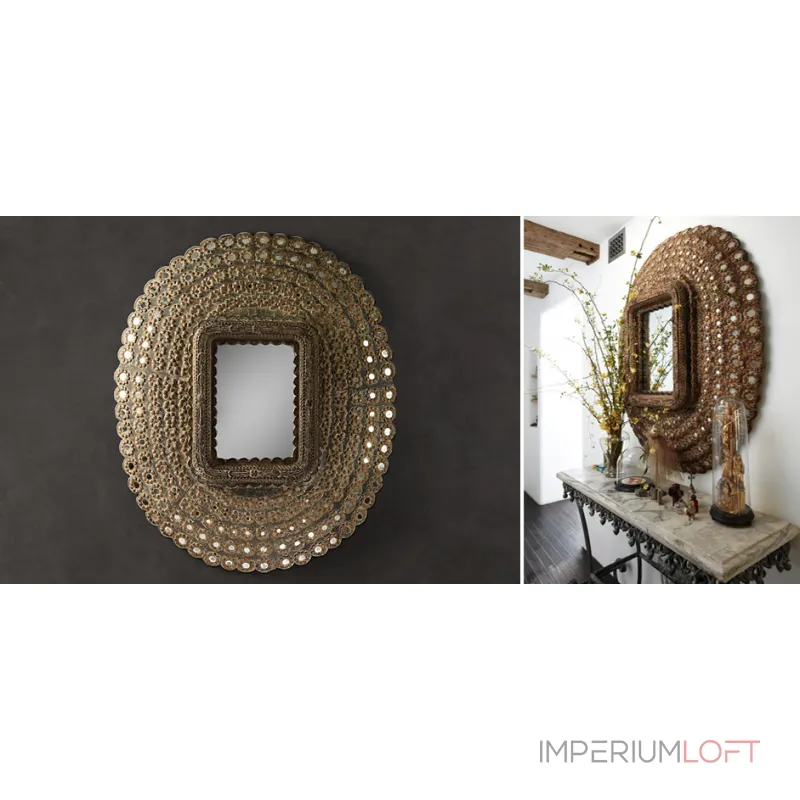 Зеркало Peacock Mirrors Restoration Hardware от ImperiumLoft