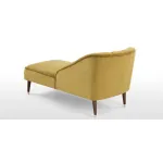 Кушетка Chaise Longue, Antique Gold Velvet от ImperiumLoft