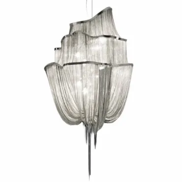 Подвесная люстра Terzani Atlantis Chandelier NICKEL