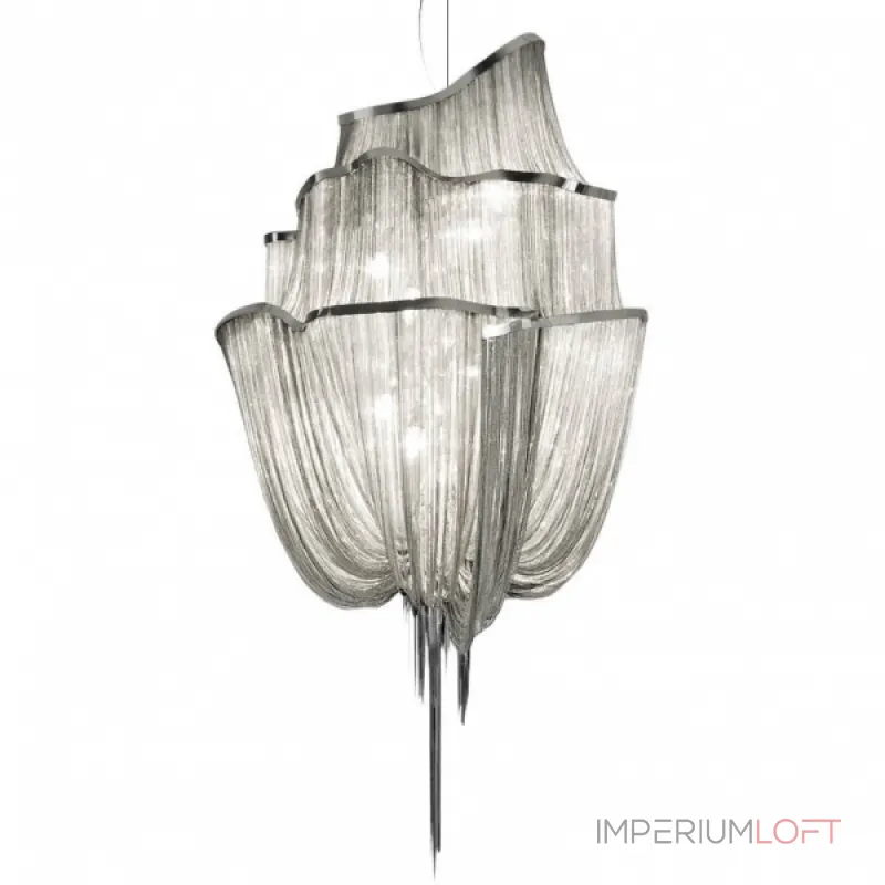 Подвесная люстра Terzani Atlantis Chandelier NICKEL Подвесная люстра Terzani Atlantis Chandelier NICKEL