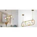 Люстра HOOP LED LONG от ImperiumLoft