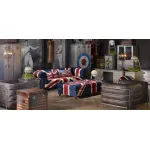 William Sofa Union Jack Velvet Andrew Martin от ImperiumLoft