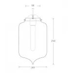Люстра Turret от ImperiumLoft
