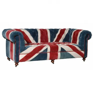 William Sofa Union Jack Velvet Andrew Martin William Sofa Union Jack Velvet Andrew Martin