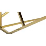 Кофейный стол Serene Furnishing Gold Clear Glass Top coffee table от ImperiumLoft