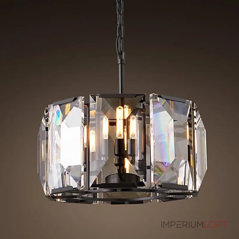 Подвесная люстра RH Harlow Crystal Round Chandelier 4 Подвесная люстра RH Harlow Crystal Round Chandelier 4