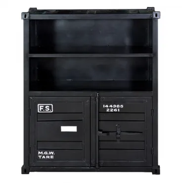 Container Style Armoire Display Cabinet 