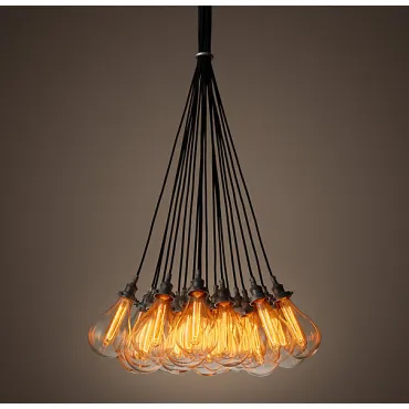 Подвесной светильник Glass Teardrop Pear 19