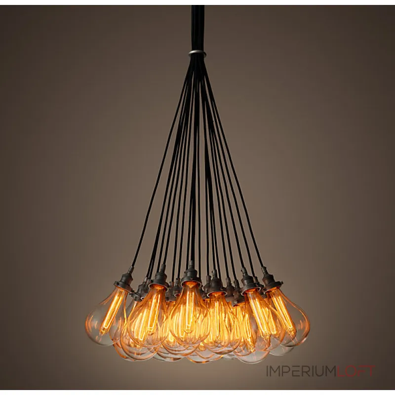 Подвесной светильник Glass Teardrop Pear 19 от ImperiumLoft Подвесной светильник Glass Teardrop Pear 19 от ImperiumLoft