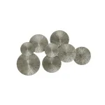 Арт-объект Apollo Silver Wall Plaque Disc от ImperiumLoft