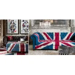 William Sofa Union Jack Velvet Andrew Martin от ImperiumLoft