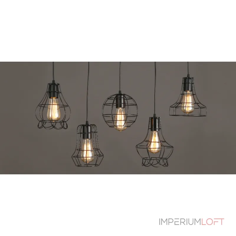 Cветильник Loft Nest Cage №5 от ImperiumLoft Cветильник Loft Nest Cage №5 от ImperiumLoft
