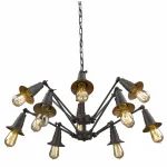 Подвесная люстра Loft Spider Chandelier 12