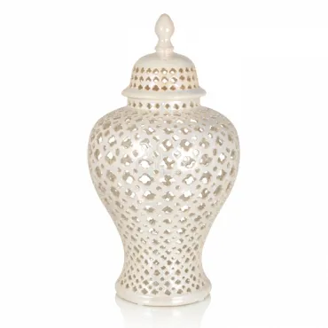 Ваза c крышкой Pearl Weave Ваза c крышкой Pearl Weave