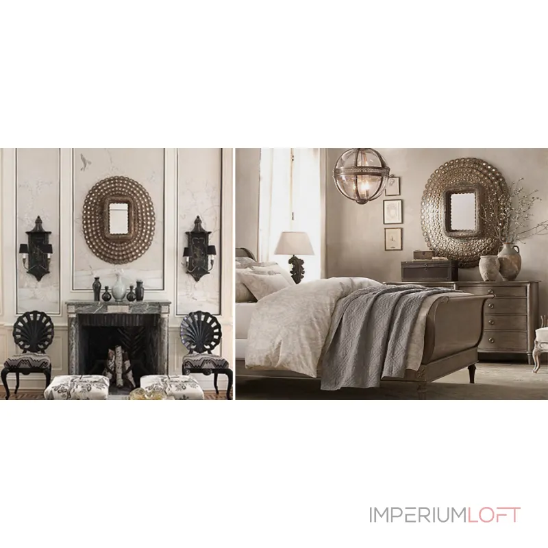 Зеркало Peacock Mirrors Restoration Hardware от ImperiumLoft