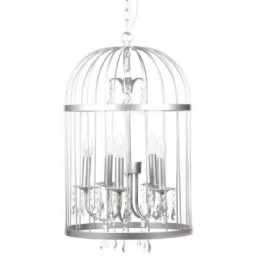 Подвесная люстра BirdCage Silver