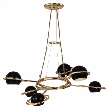 Подвесная люстра Delightfull Cosmo Suspention Light Black 6