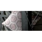 Подушка Hexagon Pink Geometry от ImperiumLoft