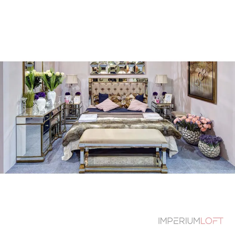 Консоль-стол Mirrored Сonsole от ImperiumLoft Консоль-стол Mirrored Сonsole от ImperiumLoft