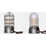 Настольная лампа Steampunk Cage Glass Edison Table lamp от ImperiumLoft