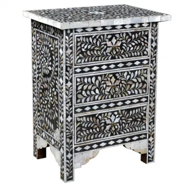 Тумба Inlaid Bone Flower Ornament