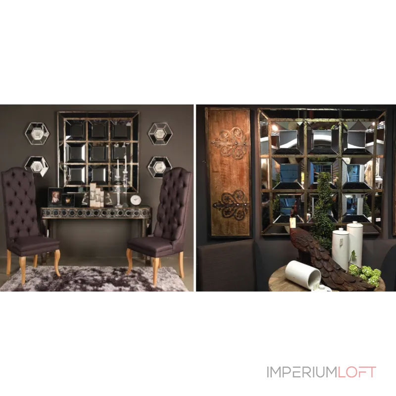 Зеркало настенное Patina FourSquare от ImperiumLoft Зеркало настенное Patina FourSquare от ImperiumLoft