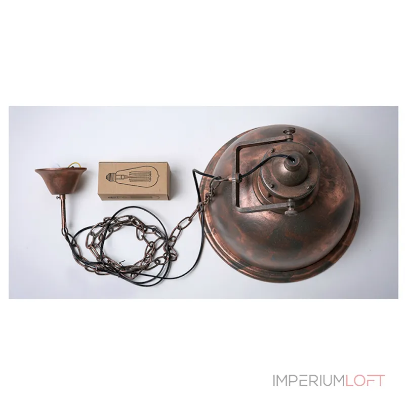 Люстра Old Copper Pendant Big от ImperiumLoft