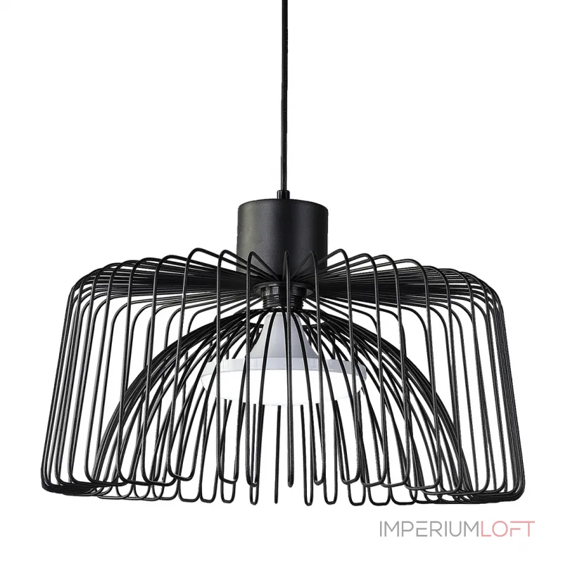 Подвесной светильник Cage Wire Color Pendant Black от ImperiumLoft Подвесной светильник Cage Wire Color Pendant Black от ImperiumLoft