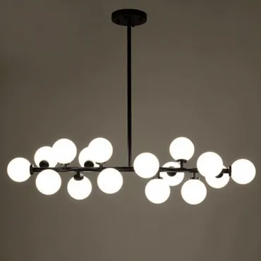 Люстра на штанге Bubble Stik Black Chandelier Люстра на штанге Bubble Stik Black Chandelier