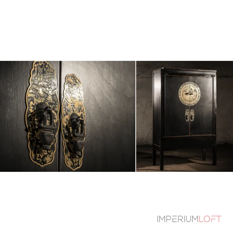 Китайский шкаф Chinese black cabinet Dynasty Ming  от ImperiumLoft