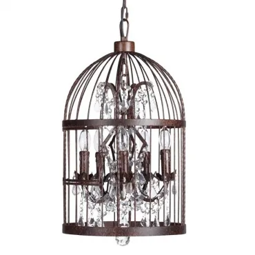Подвесная люстра BirdCage Brown 35