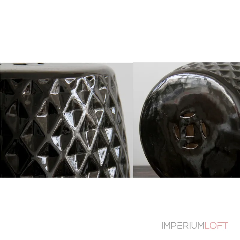 Керамический табурет Black от ImperiumLoft Керамический табурет Black от ImperiumLoft