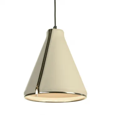 Подвесной светильник Leather Cone Beige Pendant Подвесной светильник Leather Cone Beige Pendant
