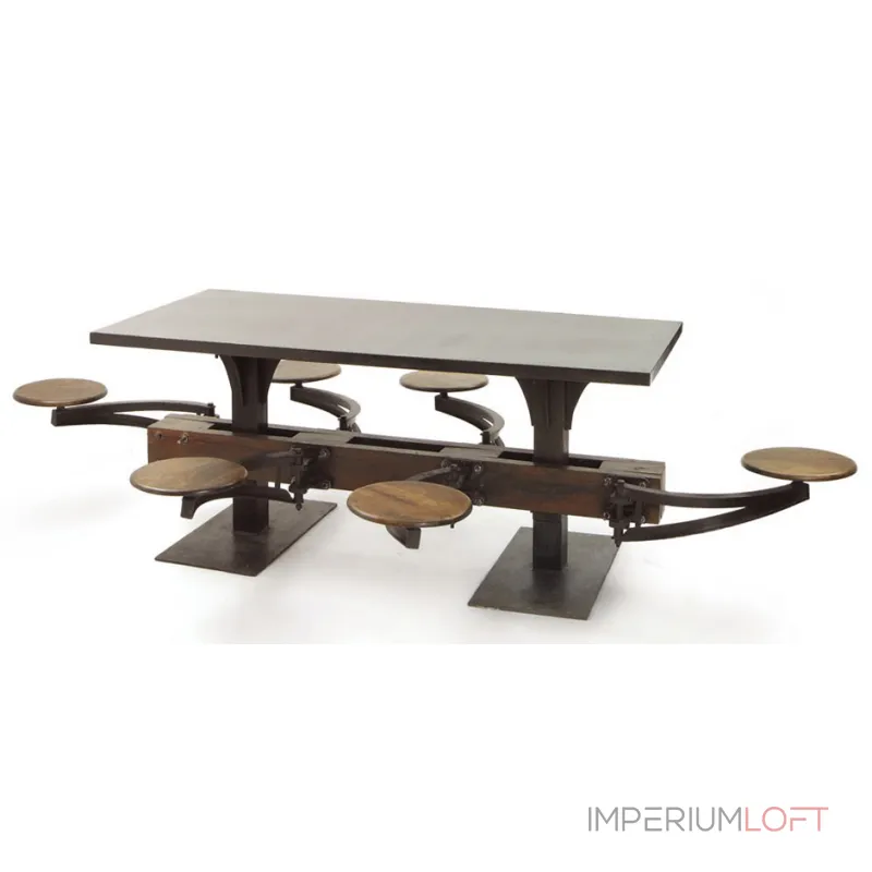 Обеденный стол Perrin Communal Table Loft от ImperiumLoft