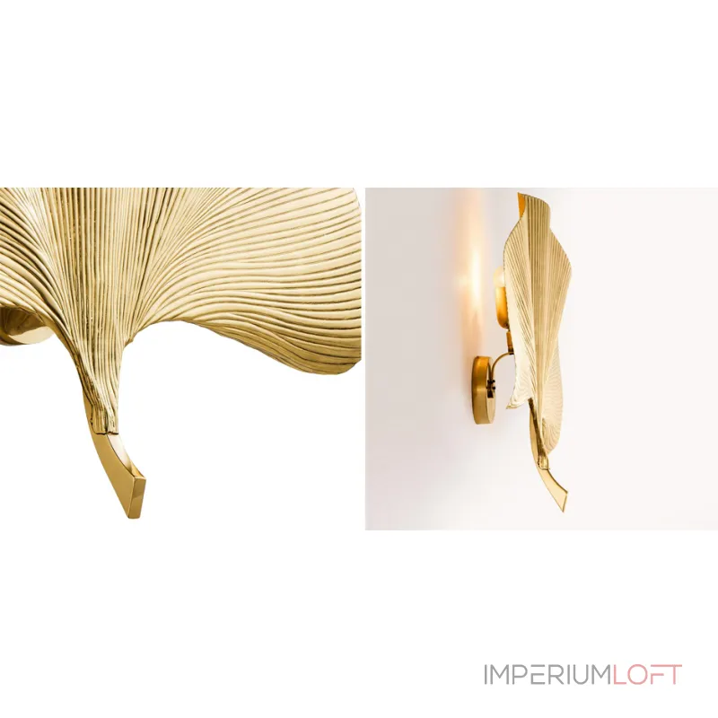 Бра Eichholtz Wall Lamp Las Palmas Gold 110468 от ImperiumLoft