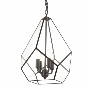 Люстра Geometry Glass Light Pendant Transparent 4