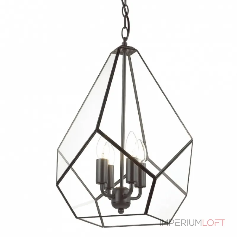 Люстра Geometry Glass Light Pendant Transparent 4 от ImperiumLoft Люстра Geometry Glass Light Pendant Transparent 4 от ImperiumLoft