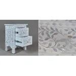 Тумба Inlaid Bone White c 2 ящиками от ImperiumLoft