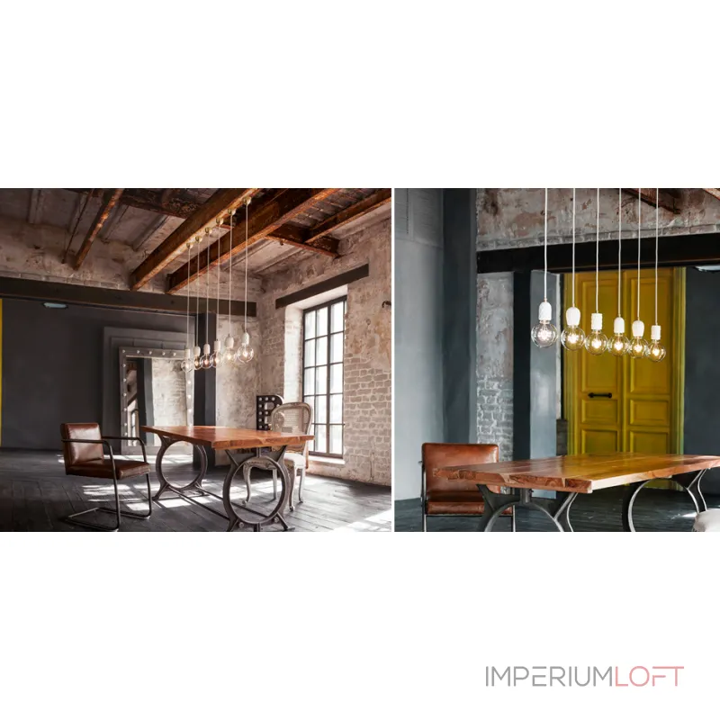 Гирлянда хлопковые фонарики Сotton Ball Ice Black от ImperiumLoft