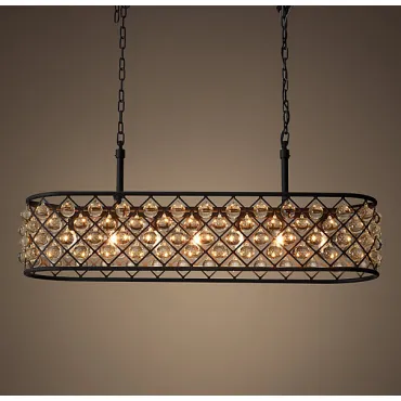 Подвесная люстра RH Spencer Rectangular Chandelier 100