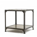 Кофейный стол Industrial Steampunk Nickel Side Table от ImperiumLoft