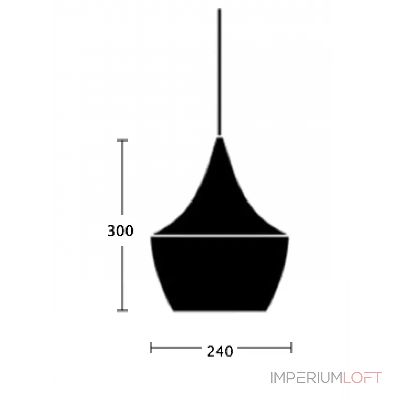 Люстра Beat Light Fat от ImperiumLoft