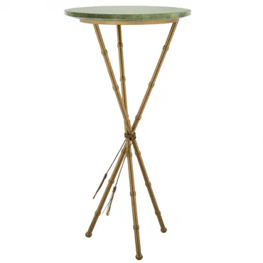 Green Stingray Skin Side Tables