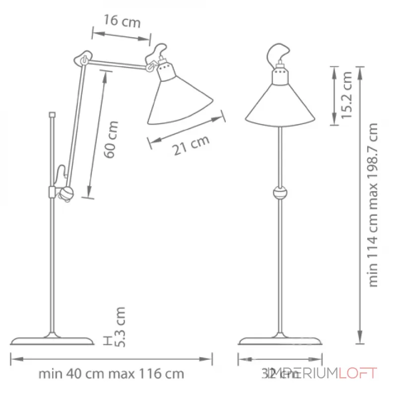 Торшер Loft Point chrome от ImperiumLoft Торшер Loft Point chrome от ImperiumLoft
