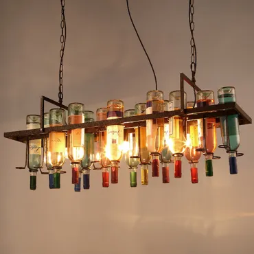 Подвесная люстра Bottle Bar Rectangle 120 Подвесная люстра Bottle Bar Rectangle 120